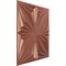 Ekena Millwork 19 5/8in. W x 19 5/8in. H Asher EnduraWall Decorative 3D Wall Panel Covers 2.67 Sq. Ft. WP20X20AHFCP - alternate 3